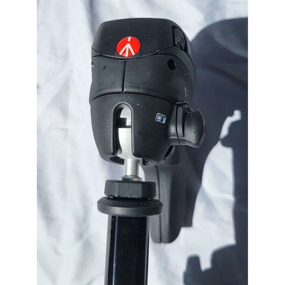 Manfrotto Compact Action Aluminum Tripod w/ Joystick Head Black MKCOMPACTACN-BK
